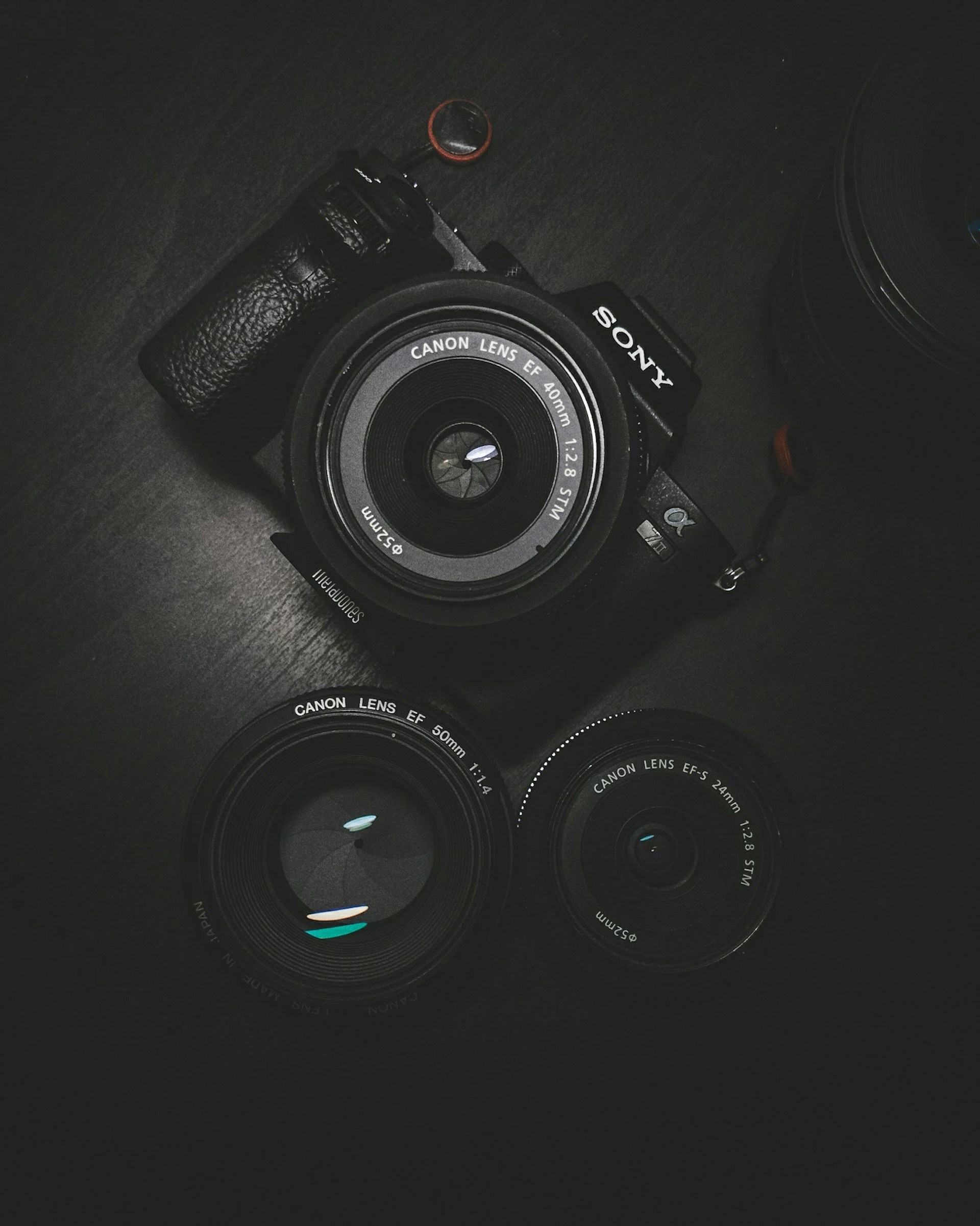 Camera detail during ContentMotion production